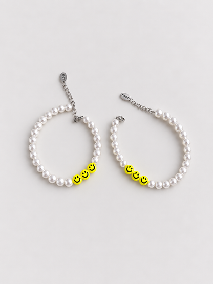Smiley Matching Bracelets