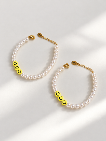 Smiley Matching Bracelets