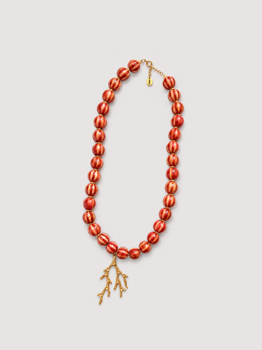 Sunset Coral Necklace